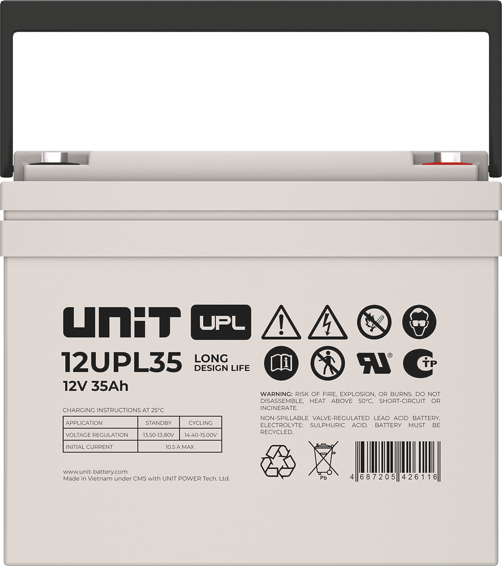 Аккумулятор UNIT 12UPL35
