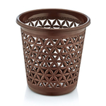 Корзина для мусора "Фловер" 11л кофейный