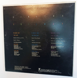 Винтажная виниловая пластинка Frank Sinatra Trilogy Past, Present  Future 3LP (Japan 1980)