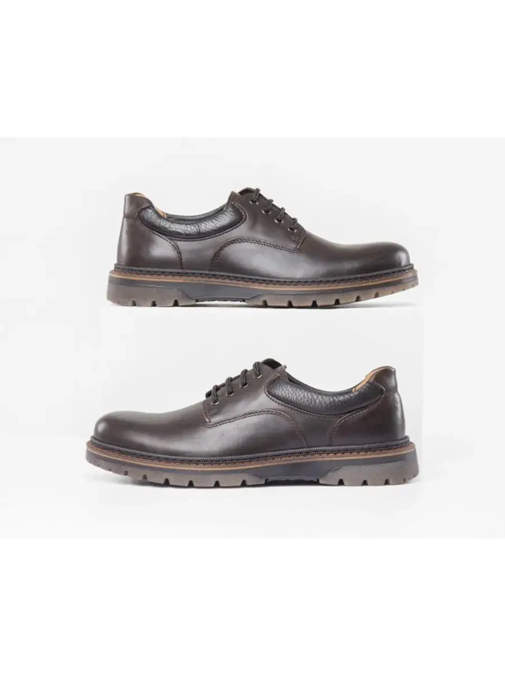 полуботинки из натуральной кожи