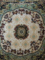 Декоративный гобеленовый чехол для интерьерной подушки Ковровый узор 38*38