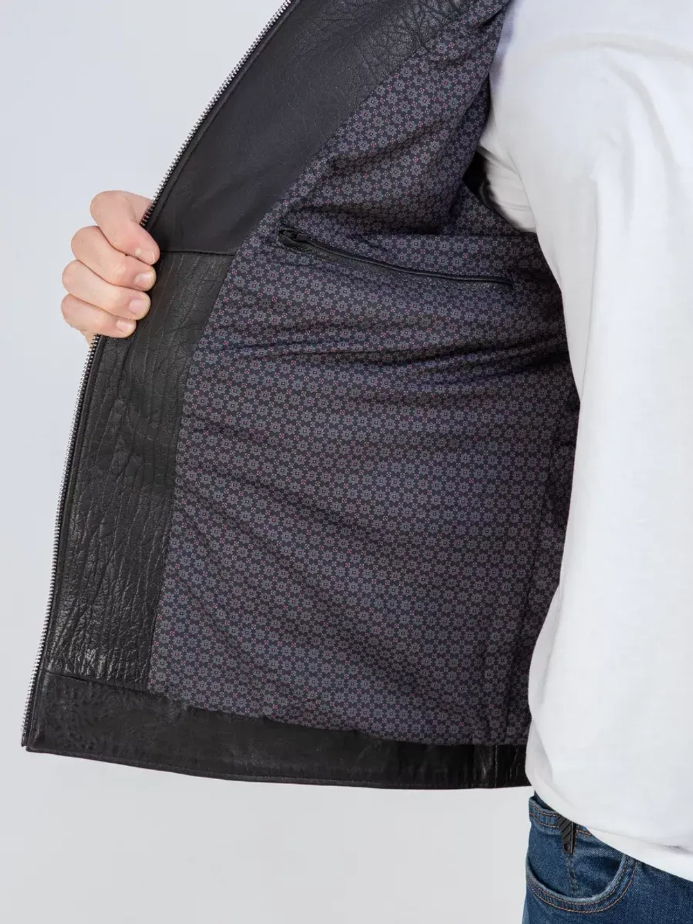 Кожаная куртка демисезонная Турция