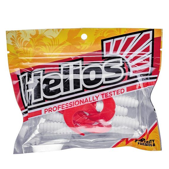 Твистер Credo 2,35'/6,0 см White RT 7шт. (HS-10/1-003) Helios