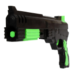 Пистолет с шарами, блистер 666-G