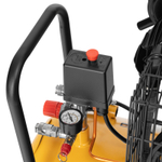 Компрессор воздушный BCV2200/100, ременный привод, 2.2 кВт, 100 литров, 370 л/мин Denzel