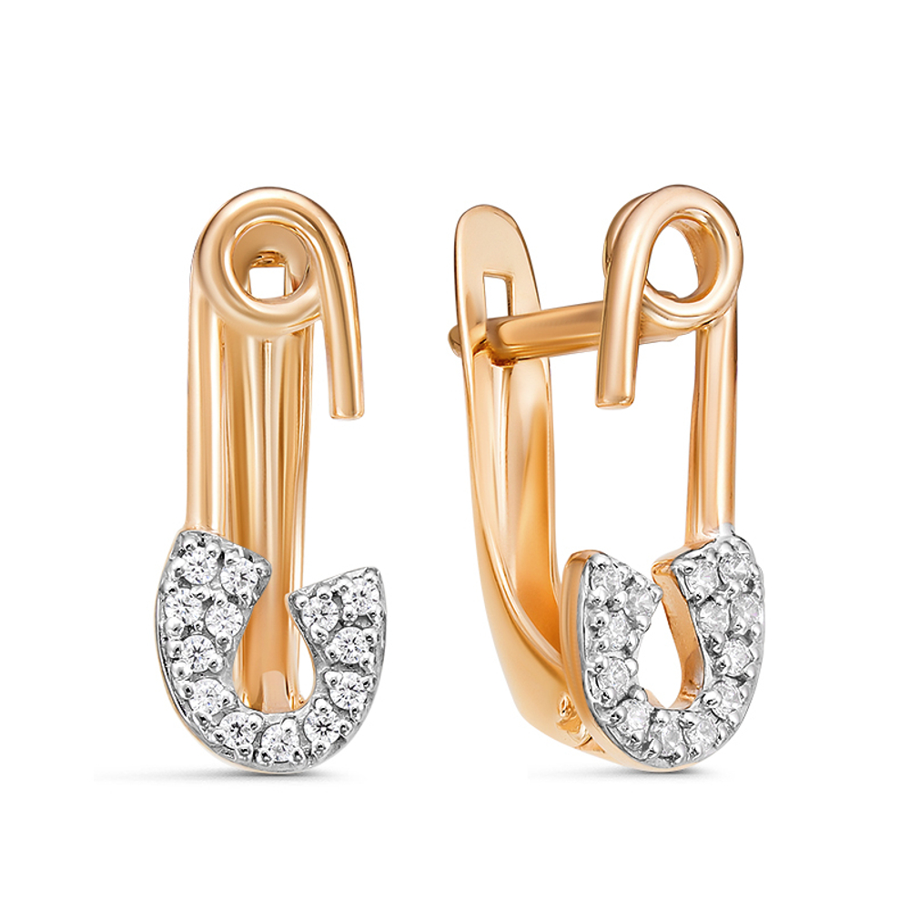 Серьги из золота 585 пробы