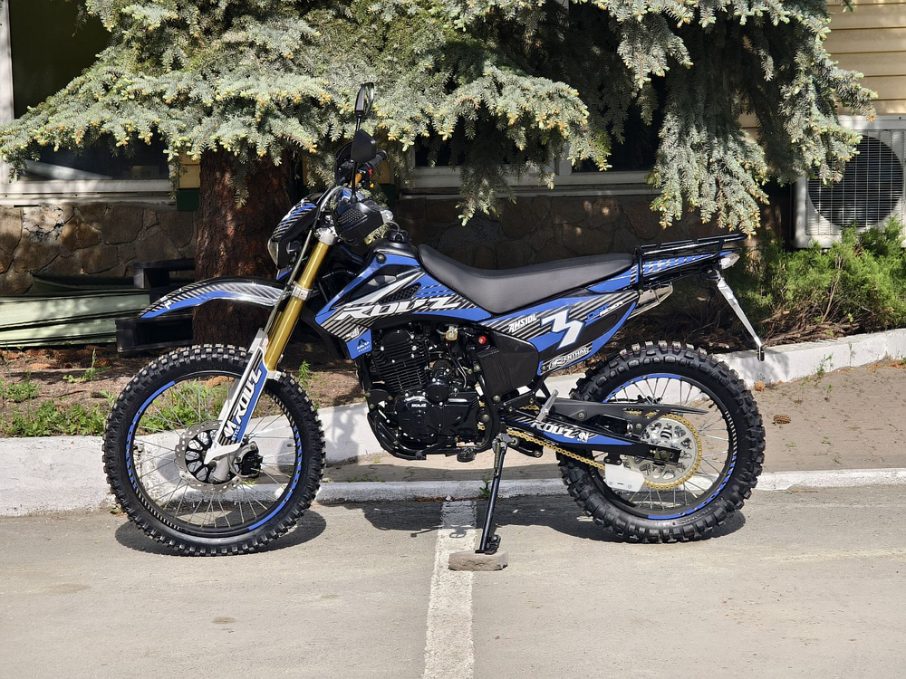Мотоцикл Roliz SPORT-003 RRC (черно-синий)