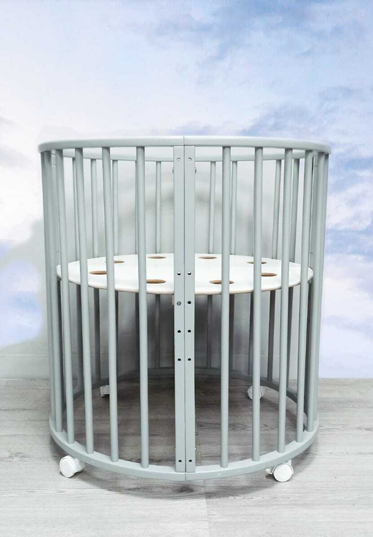 Кроватка-трансформер Candy Dream Lux Incanto 9 в 1, цвет серый