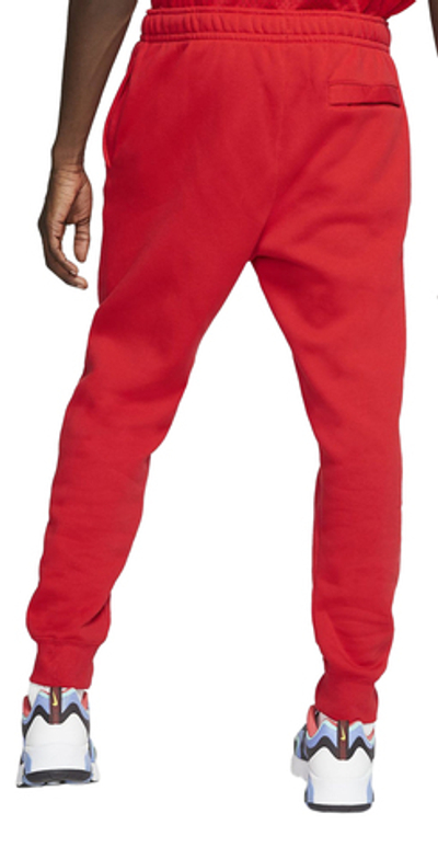 Мужские теннисные штаны Nike Sportswear Club Fleece M - university red/uniwersity red/white