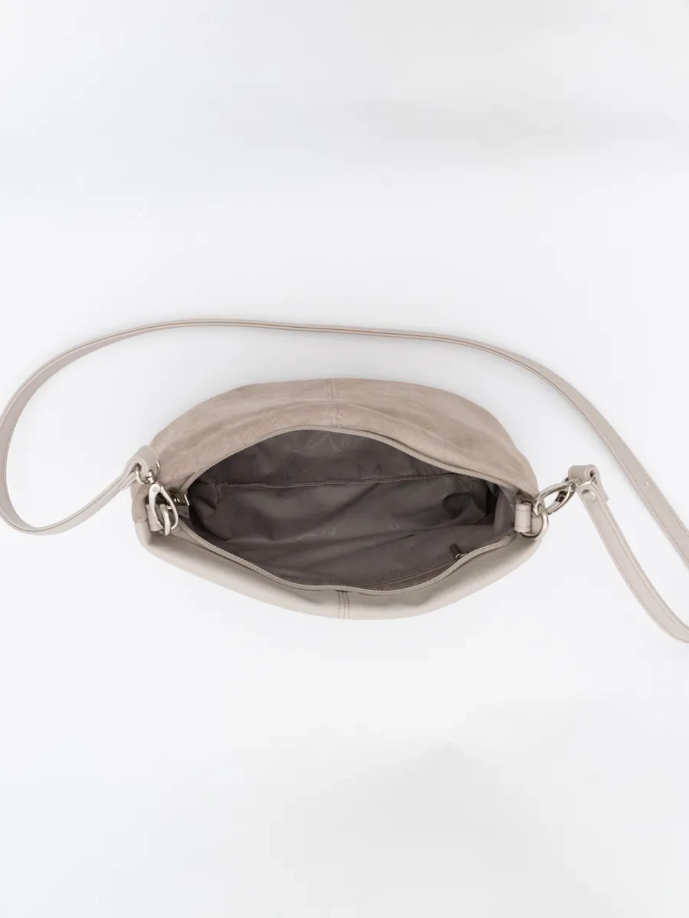 Сумка через плечо маленькая натуральная замша