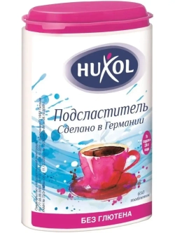 Подсластитель табл. в дозаторе Huxol 650шт х 4 шт