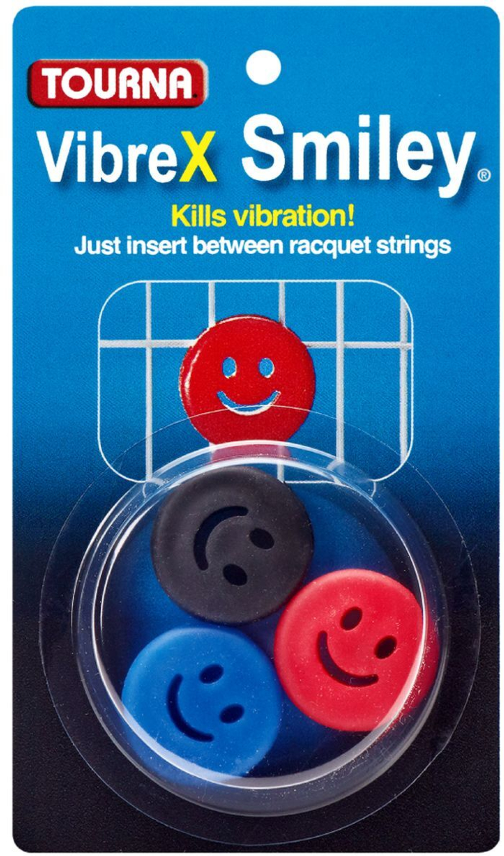 Виброгаситель Tourna Vibrex Smiley 3P - разноцветный