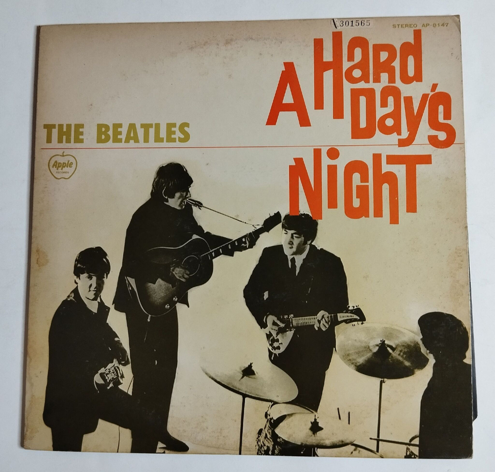 Винтажная виниловая пластинка LP The Beatles A Hard Days Night (Japan 1974) (No Obi)