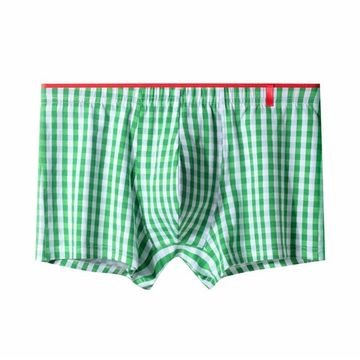 Мужские трусы боксеры зеленые Romeo Rossi RR6117-19