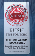 Rush / Test For Echo (2LP)