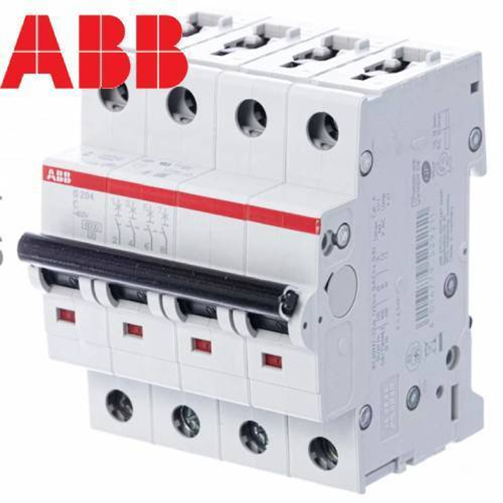 Автоматический выключатель ABB S204L C50