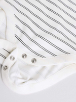 Боди с коротким рукавом для малышей Next E57-519, 5 шт., Белый, Темно-серый, Молочный