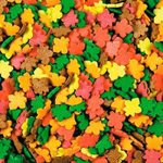 Посыпка сахарная Осенние листья. 100 гр