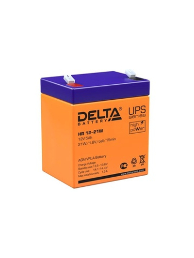 Аккумулятор UPS 12В 5А.ч HR 12-21 W Delta 4614010630002