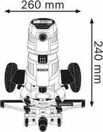 Фрезер сетевой BOSCH GMF 1600 CE 0601624002 Кейс L-Boxx