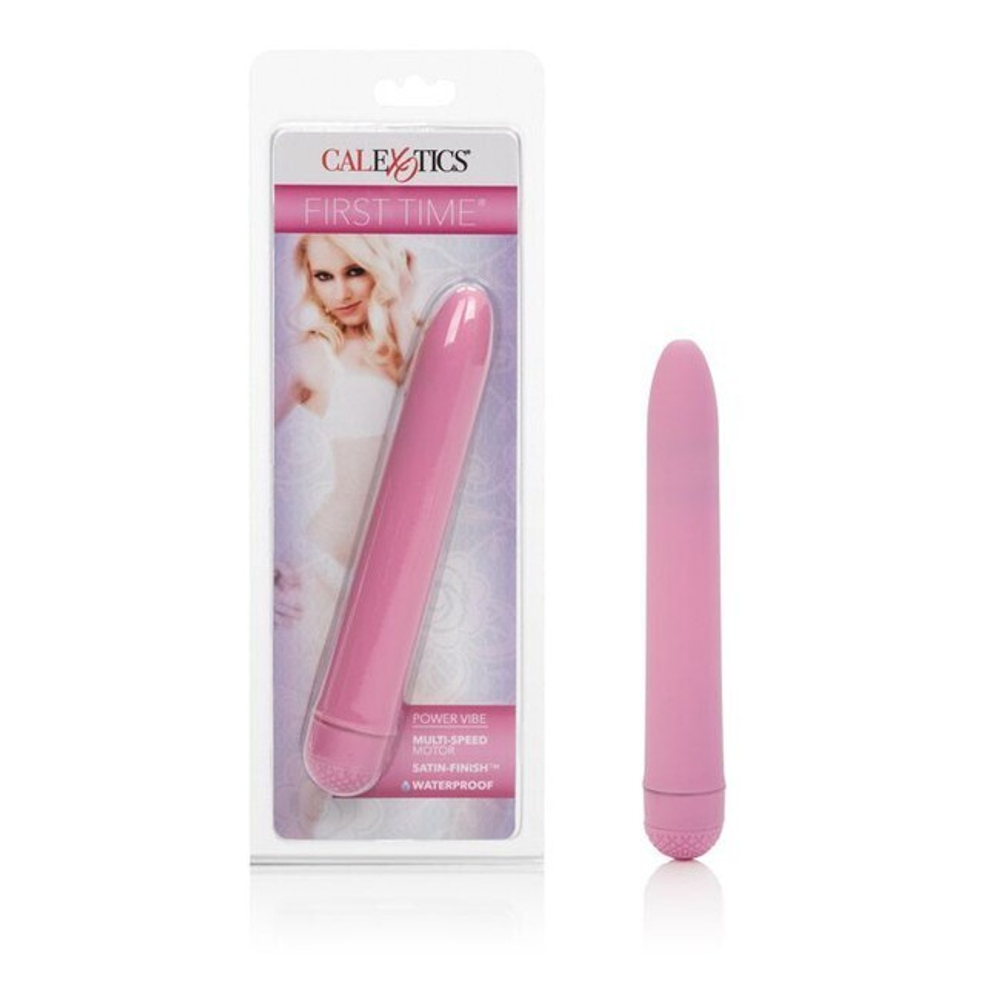 Классический водонепроницаемый вибратор Power Vibe (Цвет: розовый)