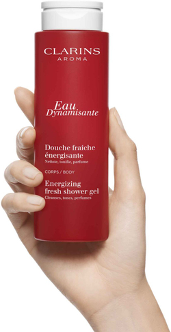 Clarins Eau Dynamisante Shower Gel - бодрящий гель для душа /   200  ml  / GTIN 3666057025839