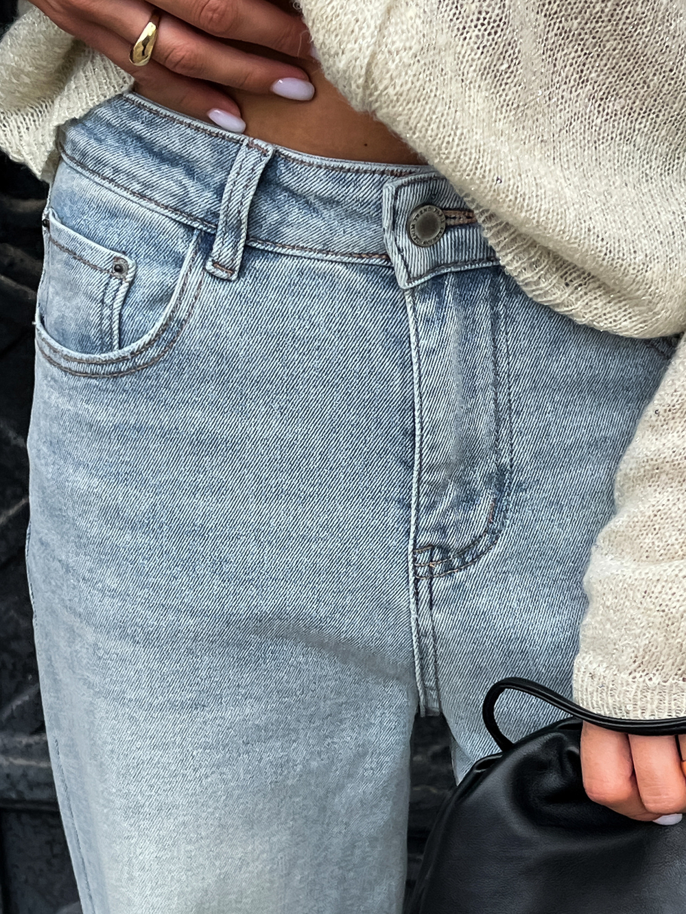 Джинсы Straight fit
