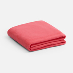 Флисовый плед Warm&Peace, розовый (коралловый)