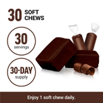 Force Factor, Modern Mushrooms ™, чага, жевательный шоколадный рулет, 300 мг, 30 мягких жевательных таблеток