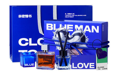 Blue Man Perfume Sets Winter, Summer, Spring, Autumn
