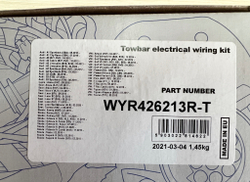Штатная электрика для фаркопа с розеткой 13-pin, для Volkswagen Passat,T-Roc,Taigo,Tiguan,Touran WYR426213R-T (Trail-Tec)
