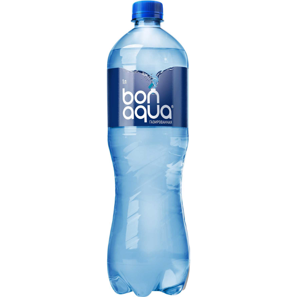 Вода Bonaqua газированная 1 л