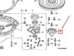 31116-ZY3-000 BOSS, FLYWHEEL