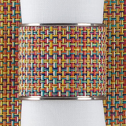 Кольцо для салфеток Chilewiсh Stainless steel Confetti 0801 США фото