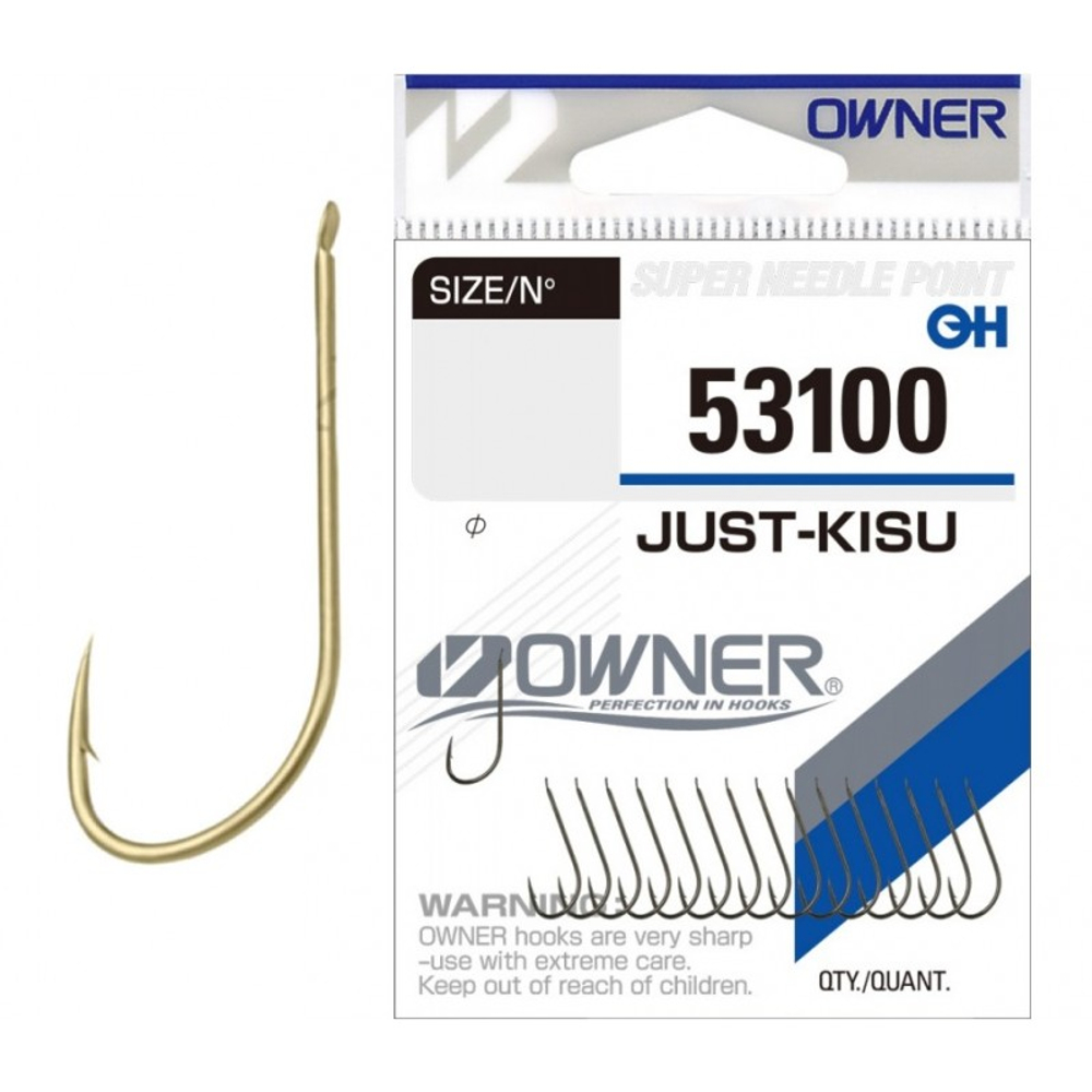 Крючки Owner Just Kisu brown 53100 №10