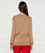 Шерстяной свитер POLO RALPH LAUREN - светло-коричневый(211956230)