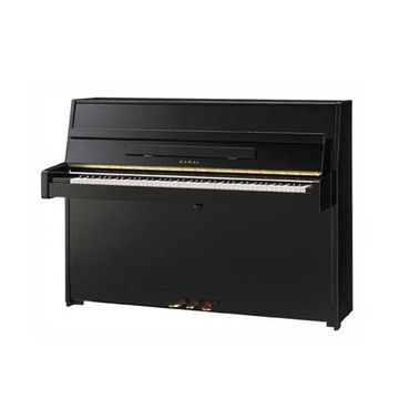 KAWAI K-15E M/PEP - пианино,110х149х59, 193 кг., банкетка (600), черн. полир., мех. Ultra Responsive