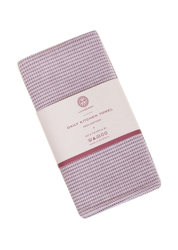Набор кухонных полотенец 4шт 50х70 Luxberry Daily Kitchen Towel бордовый/розовый