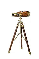 Бинокль декоративный латунь