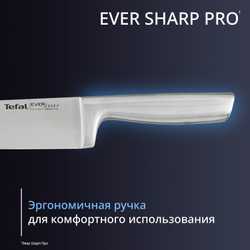 Набор ножей Tefal Ever Sharp Pro K2976S04 со встроенной точилкой, 5 ножей + блок