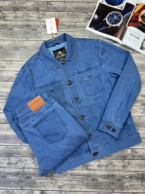 Джинсовый костюм Loro Piana