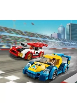 Конструктор Сити Гоночные автомобили 202 детали 11527