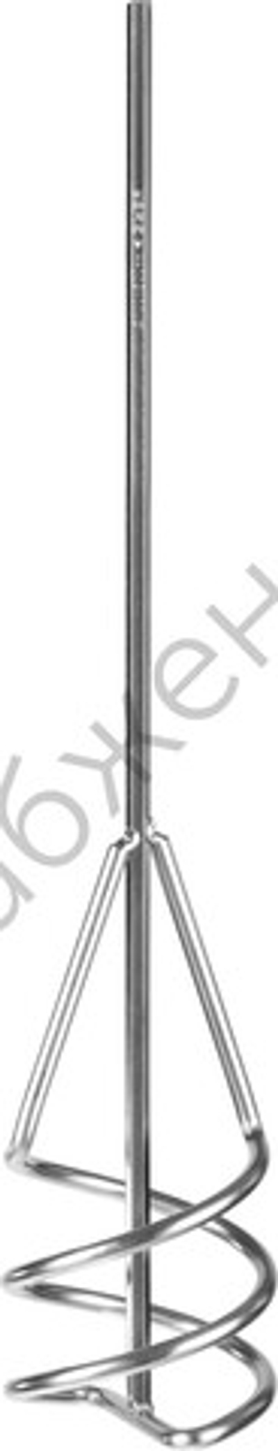 ЗУБР 100х500 мм, шестигранный хвостовик, Миксер для песчано-гравийных смесей, ПРОФЕССИОНАЛ (06033-10-50)