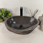 Раковина из речного камня RS-65593 50*35*15 0856