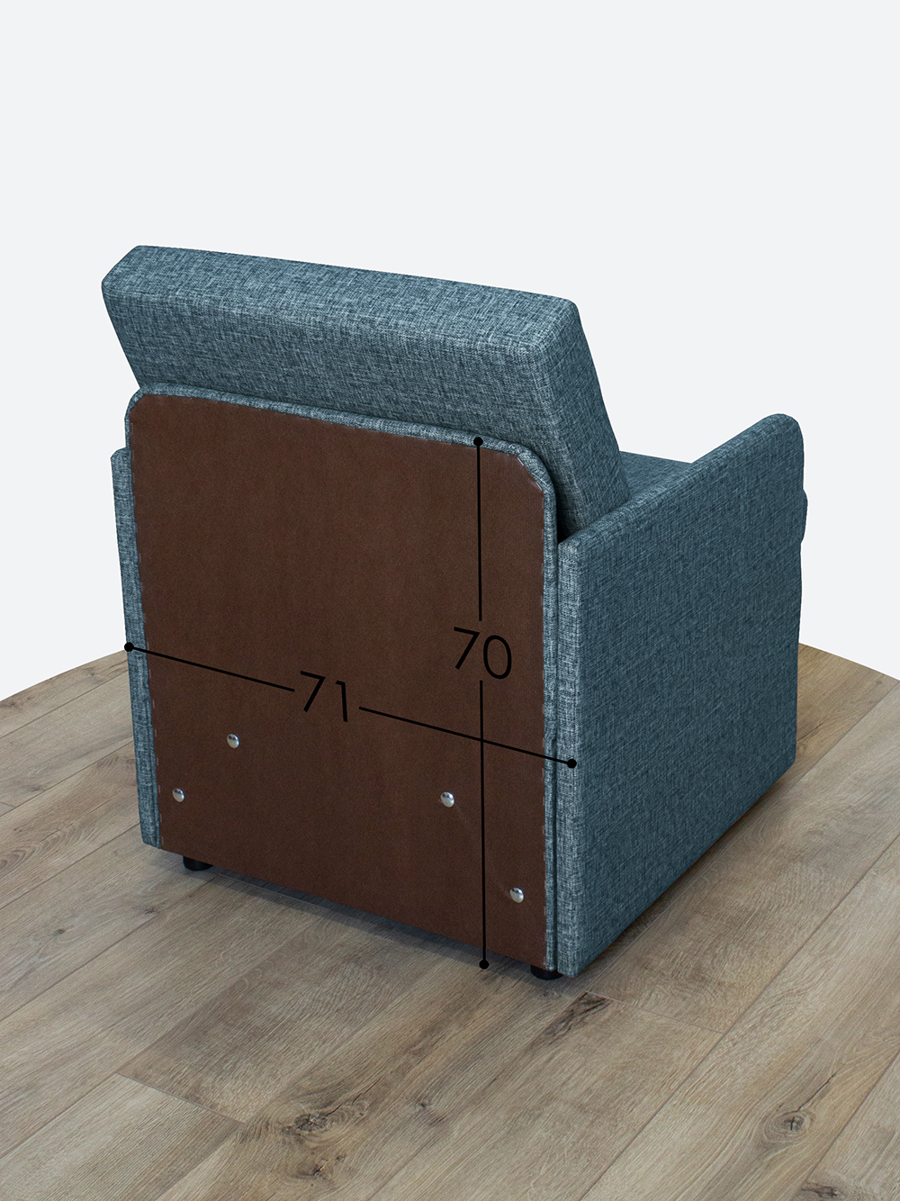 Кресло-кровать "Миник" с подлокотниками