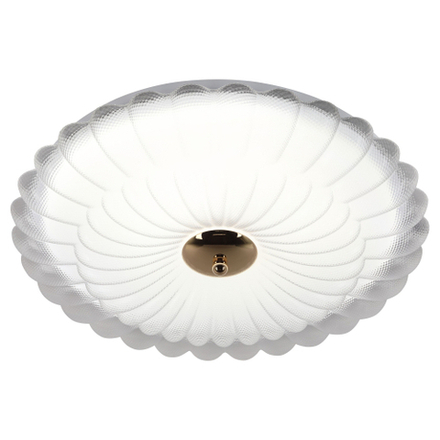 Светильник потолочный светодиодный ЭРА Классик без ДУ SPB-6 Chester 48W-5K WH+GD 5000К белый/золото