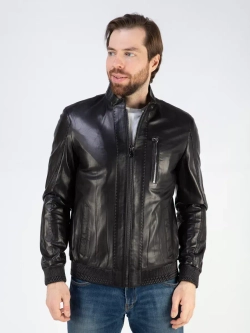 Кожаная куртка демисезонная