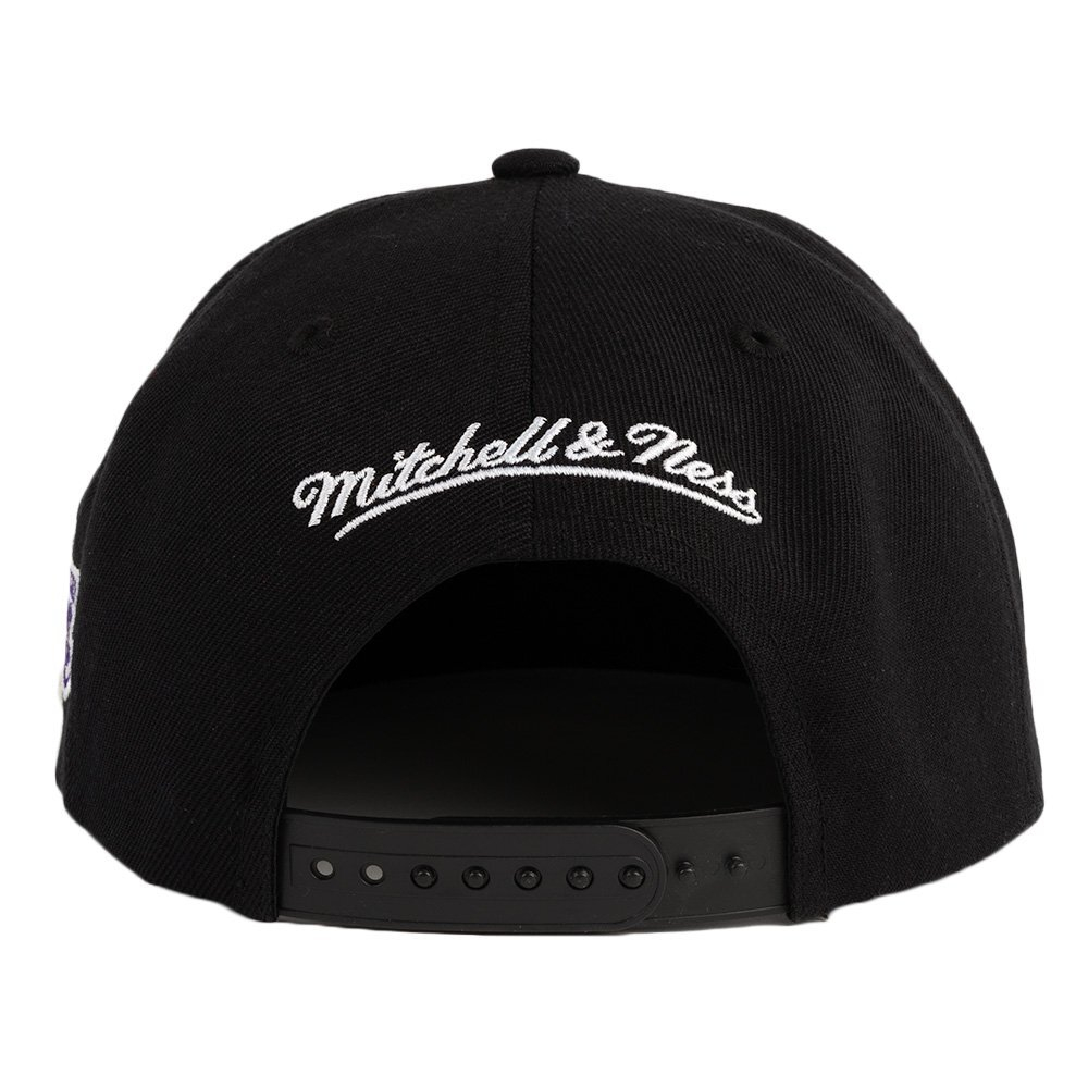 Кепка Mitchell&Ness NBA Team Script 2.0 Snapback Los Angeles Lakers Cap Black