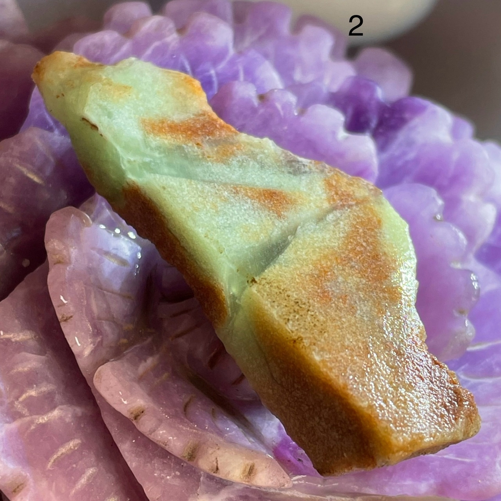 44218 Хризопраз Срез 25-50мм-94