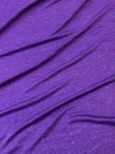 Трикотаж льняной фиолетовый